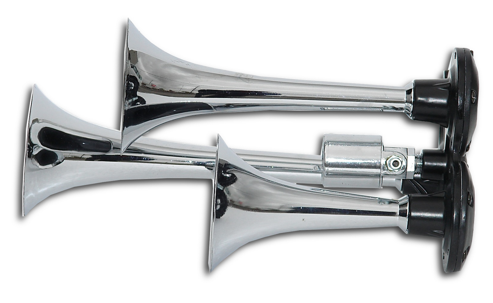 Triple Trumpet Horn 140db - Viair 20003 120psi Air Compressor 1.5g Kit
