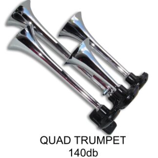 Quad Trumpet Horn with Viair Air Systems
