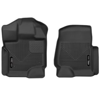 Husky 18361 WeatherBeater Front Floor Mats for 15-25 Ford F150 EC CC