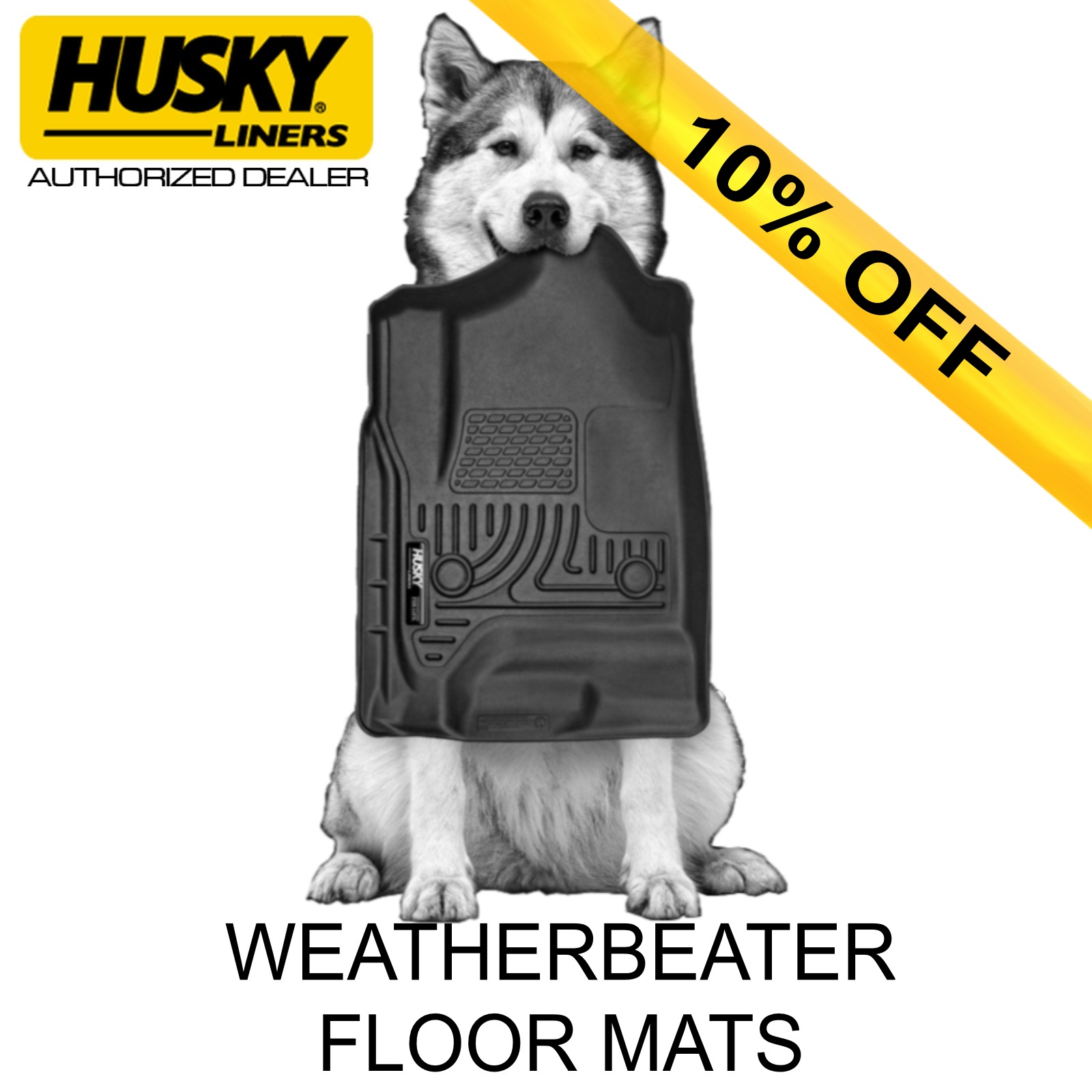 Husky Floor Mats WeatherBeater XAct Contour Molded Floor Liners