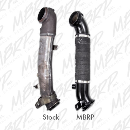 MBRP GM8427 DownPipe. Compare to Stock