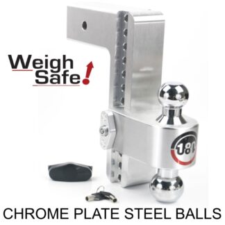 Weigh Safe 180 Hitch Chrome Steel Ball