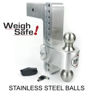 Weigh Safe 180 Hitch Stainless Ball