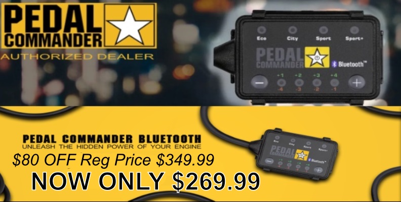 $100 OFF Pedal Commander Throttle Boosters