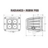 Rigid 202053 Radiance+ Pod RGBW LED Light Pods Multi Color Backlight - Image 9