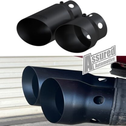 MBRP T5111BLK BLACK Stainless Exhaust Tips 08-25 Ford F250 F350 Diesel - Image 2