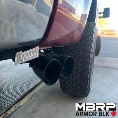 MBRP T5111BLK BLACK Stainless Exhaust Tips 08-25 Ford F250 F350 Diesel - Image 8