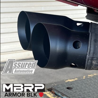 MBRP T5111BLK BLACK Stainless Exhaust Tips 08-25 Ford F250 F350 Diesel - Image 3