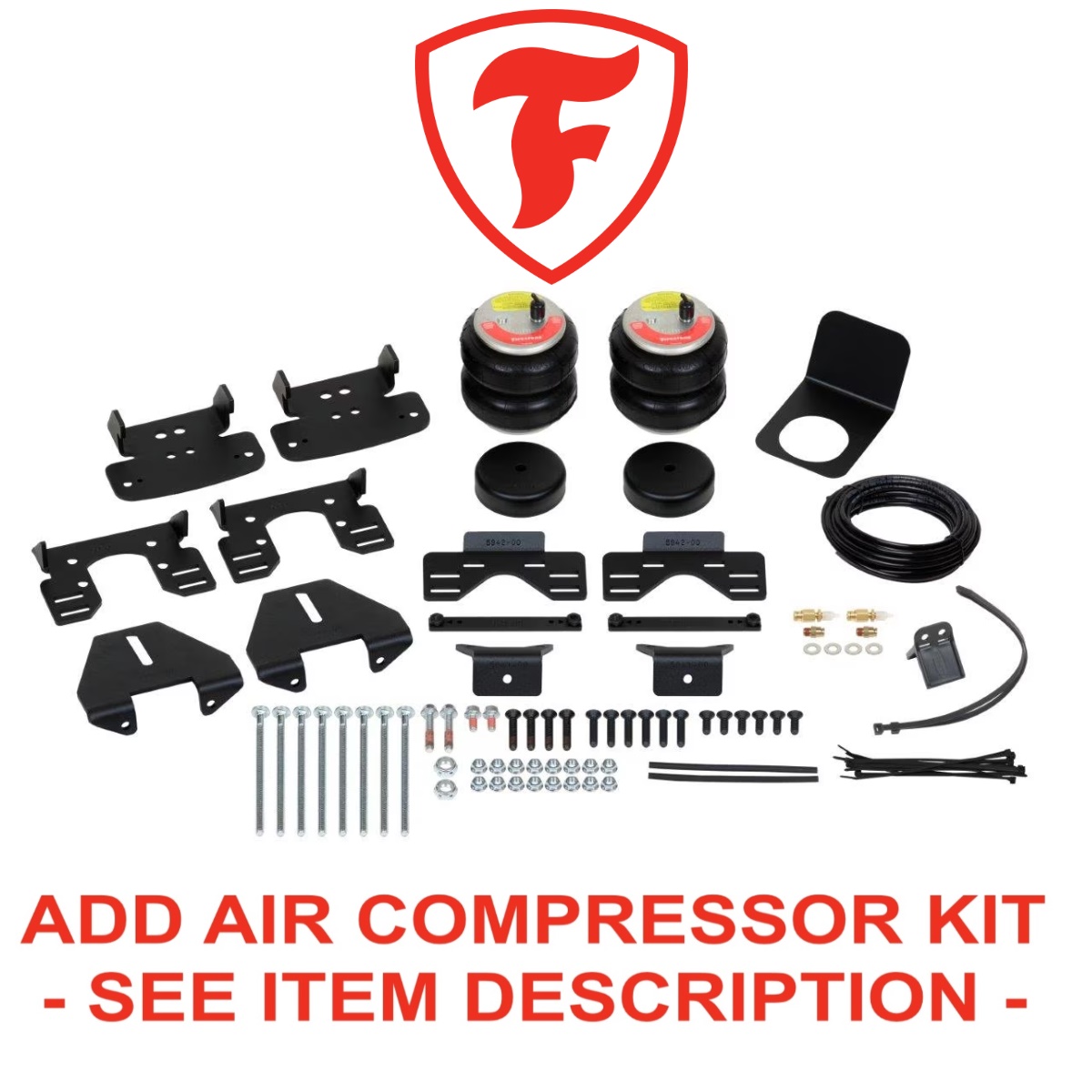 thumbnail image 2 of Firestone 2625 Ride-Rite Rear Air Springs – 2017-2025 Ford F-250 F-350 F-450 (Excl. Cab & Chassis) 2 of 3