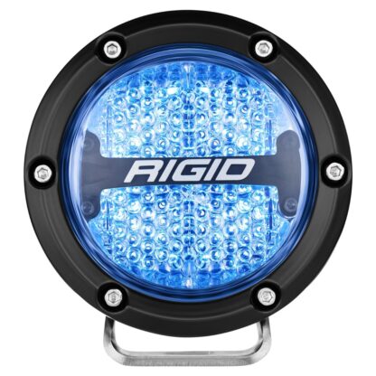 Rigid 36400 360-Series 4" Round LED Lights | Diffused Optic RGBW Backlight - Image 5