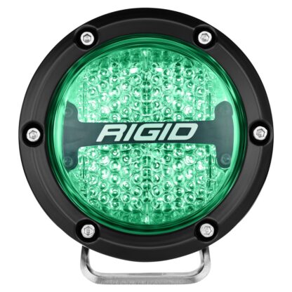 Rigid 36400 360-Series 4" Round LED Lights | Diffused Optic RGBW Backlight - Image 6