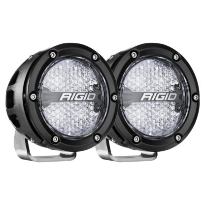 Rigid 36400 360-Series 4" Round LED Lights | Diffused Optic RGBW Backlight - Image 13