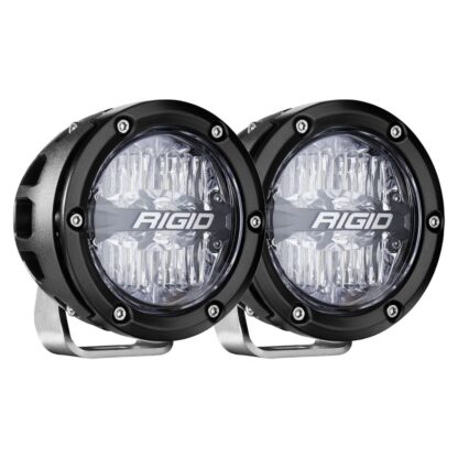 Rigid 36401 360-Series 4" Round LED Lights | Drive Optic RGBW Backlight - Image 16