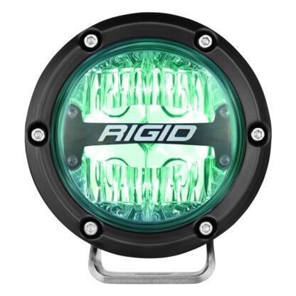 Rigid 36401 360-Series 4" Round LED Lights | Drive Optic RGBW Backlight - Image 10
