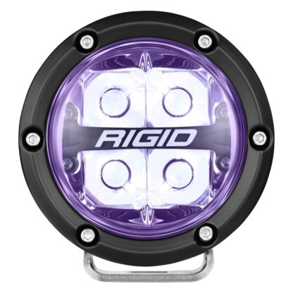 Rigid 36402 360-Series 4" Round LED Lights | Spot Optic RGBW Backlight - Image 8