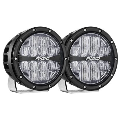 Rigid 36411 360-Series 6" Round LED Lights | Drive Optic RGBW Backlight - Image 17