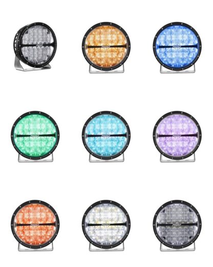 Rigid 36421 360-Series 9" Round LED Light | Drive Optic RGBW Backlight - Image 2