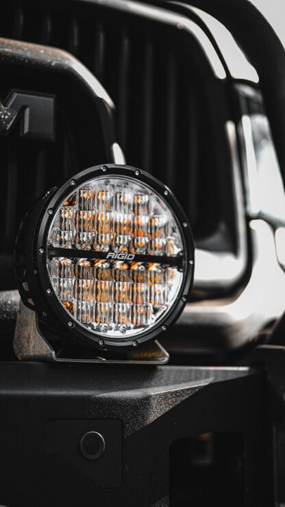 Rigid 36421 360-Series 9" Round LED Light | Drive Optic RGBW Backlight - Image 3