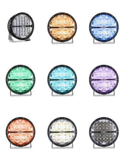 Rigid 36422 360-Series 9" Round LED Light | SPOT Optic RGBW Backlight - Image 2