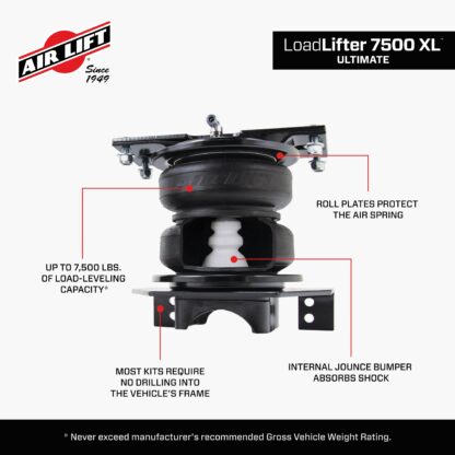 Air Lift 57579 LoadLifter 7500XL Air Bags | 23-25 Ford F450 4WD - Image 4