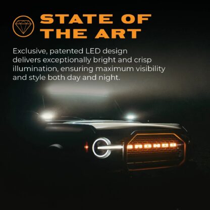 Putco Luminix FORD LED Grille Emblem Light | Ford Bronco - Image 2