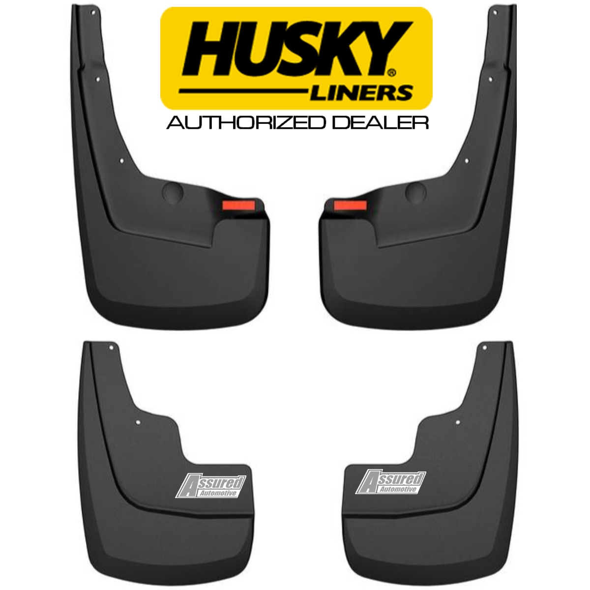 Husky 59616 Mud Guards Front Rear for 25 26 Ram 1500 NO Flares - Image 4