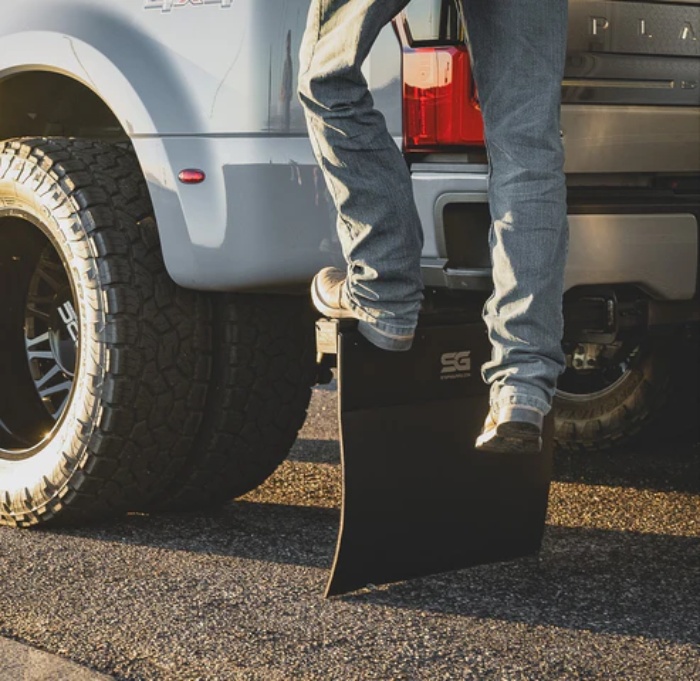 Step N Guard SGX-RD210 Mud Flaps | 03-27 Dodge Ram 3500 DUALLY - Image 13