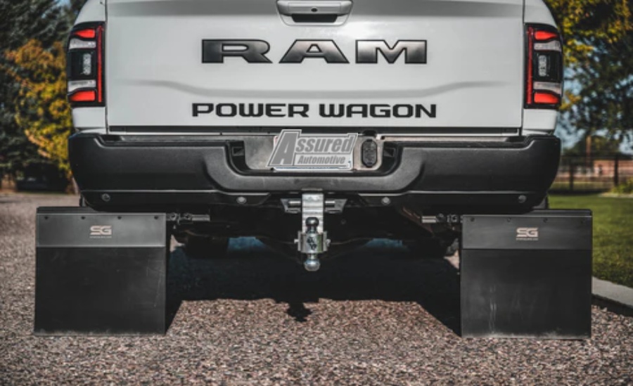 Step N Guard SGX-RS200 Mud Flaps | 03-27 Dodge Ram HD SRW - Image 11